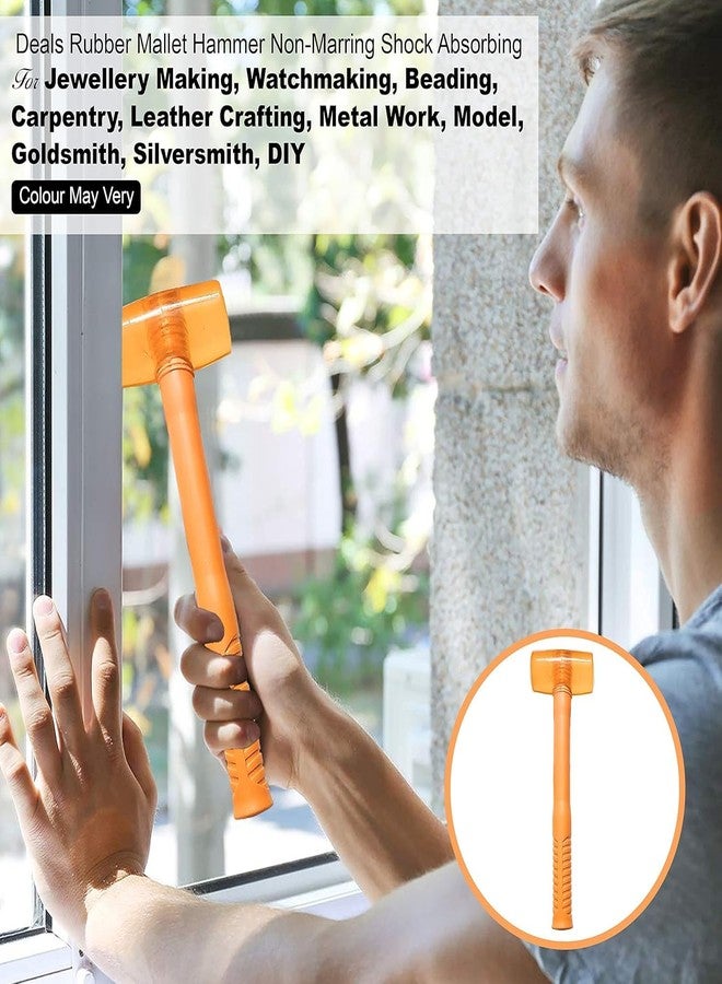 XSteez Rubber Mallet, Tile Installation Hammer, Multi-purpose Tool for Flooring, Masonry, Woodwork, Tiles Fitting - Image 5